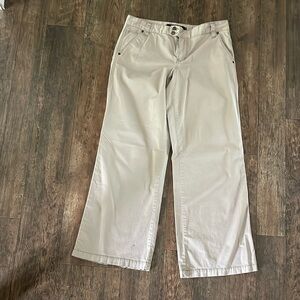 Calvin Klein Tan Straight Leg Pants Women’s Size 10